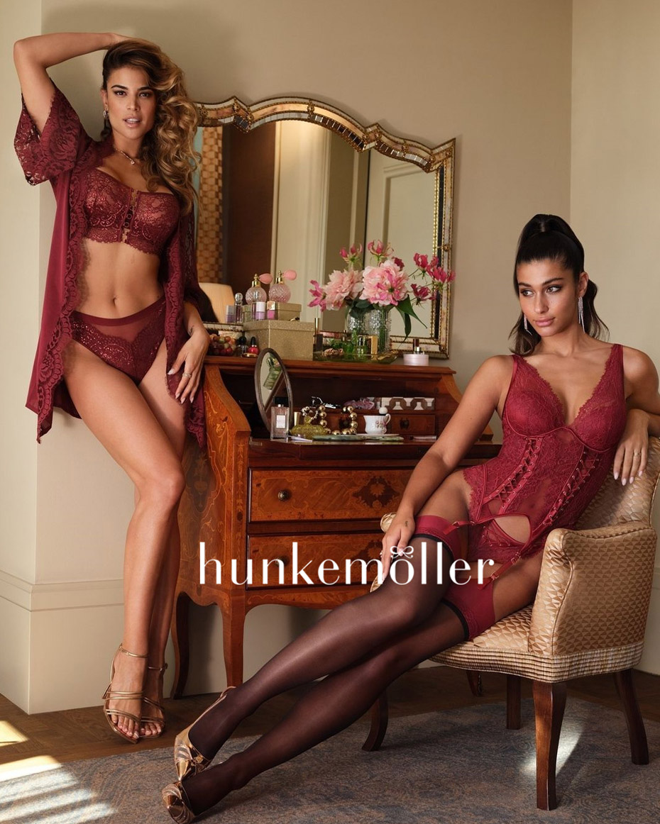 Lidia and Livia for Hunkemoller`s Latest Private Collection
