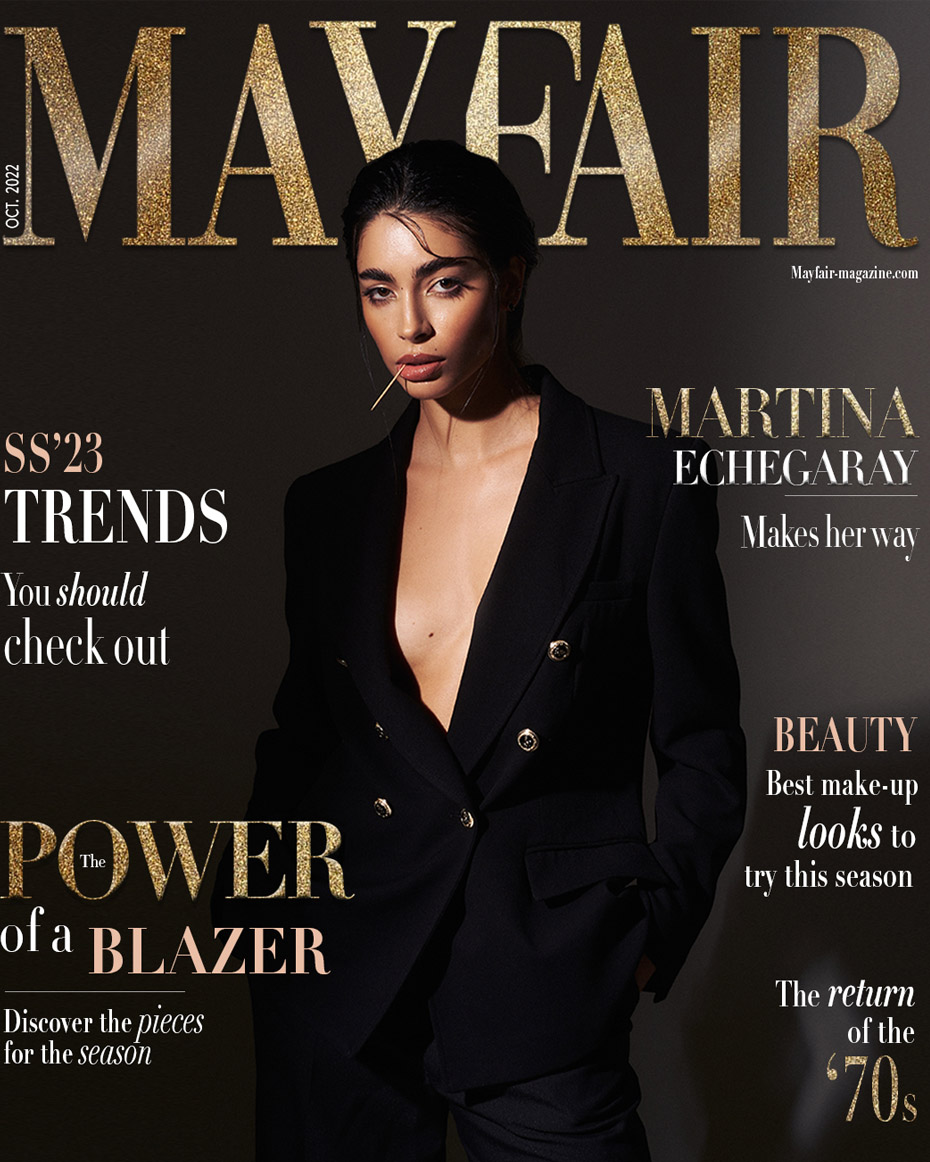 Martina Covers Grazia Magazine