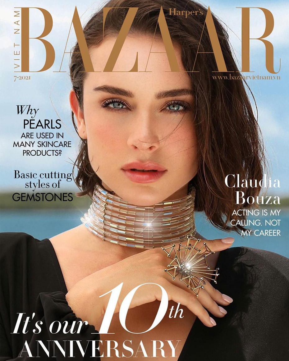 Claudia Covers Harper`s Baazar Vietnam